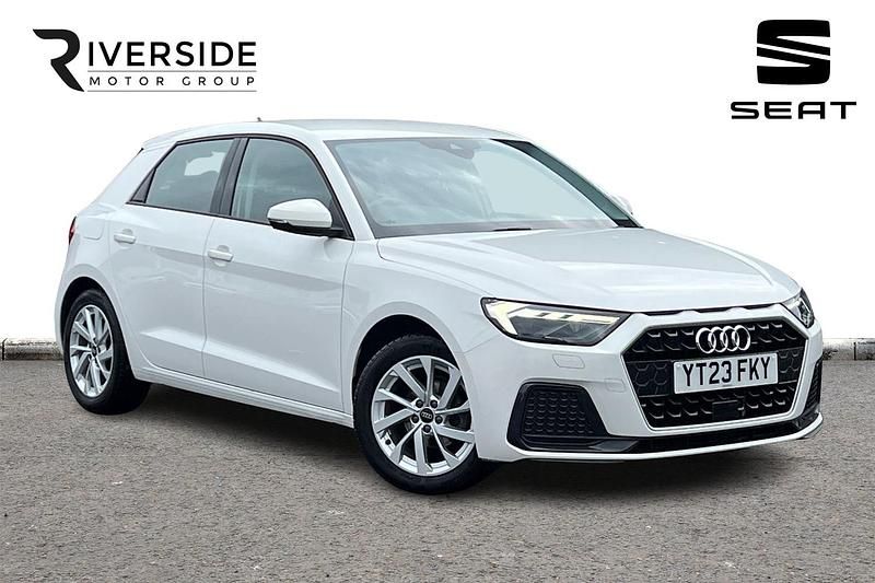 Shell white Used 2023 Audi A1 Sportback Sport Hatchback | £16,990 (Good price) - Image 1/4