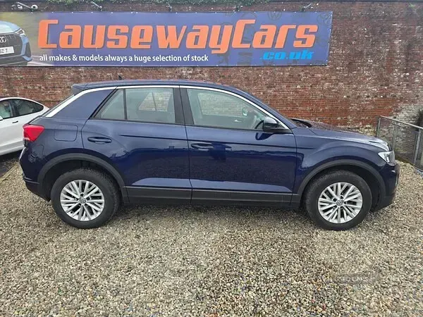 Used VW T-Roc S 115 HP (84 kW) 2019 Blue SUV