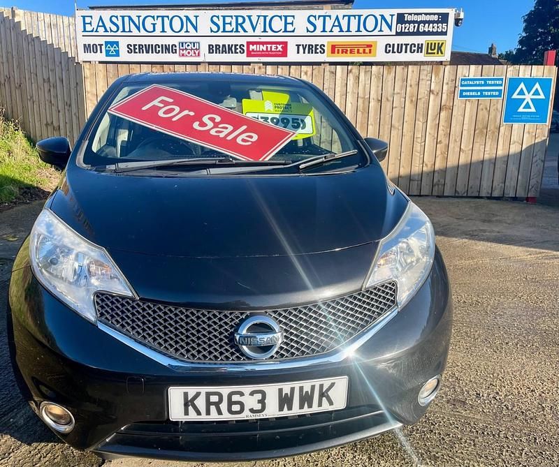 Used Nissan Note Acenta Premium 80 HP (58 kW) 2013 Black Hatchback