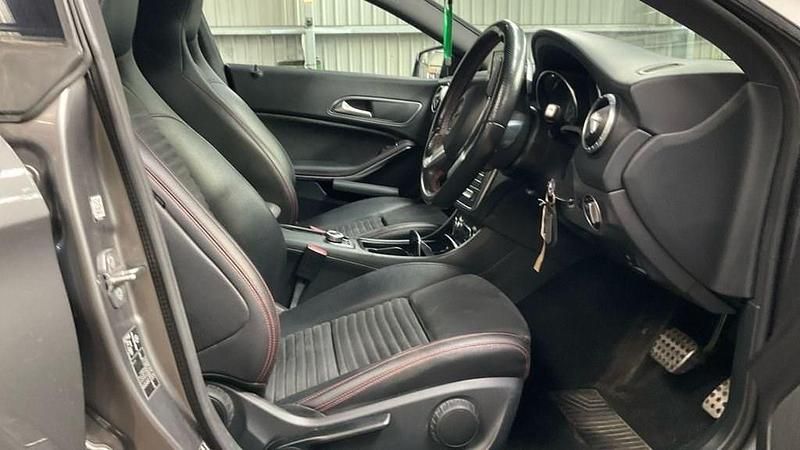 Used Mercedes CLA200 AMG line 136 HP (100 kW) 2018 Grey Coupe