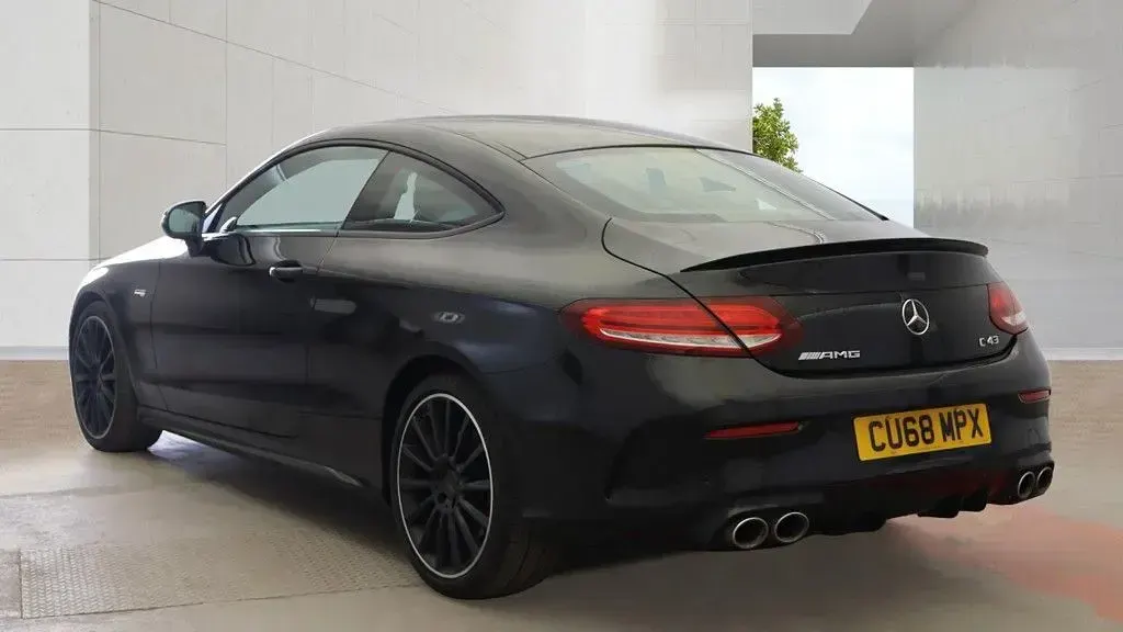 Used Mercedes C43 AMG AMG 390 HP (286 kW) 2018 Black Coupe