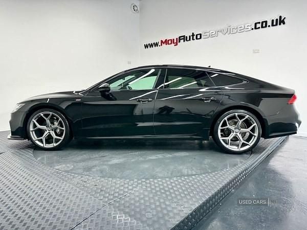Used Audi A7 S-Line 2021 Black Sedan