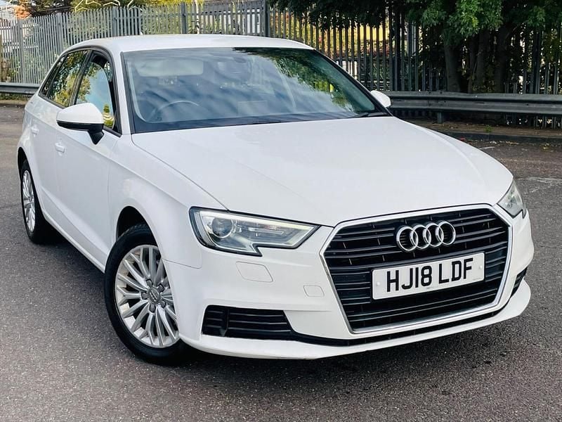 White Used 2018 Audi A3 Hatchback | £9,475 (Good price) - Image 1/4