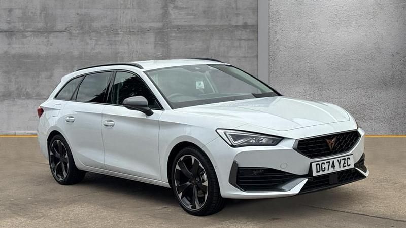 White Used 2024 Cupra Leon Estate | £21,790 (Fair price) - Image 1/4
