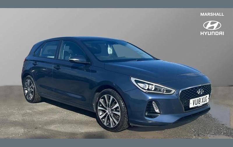 Used Hyundai i30 SE 138 HP (101 kW) 2018 Blue Hatchback