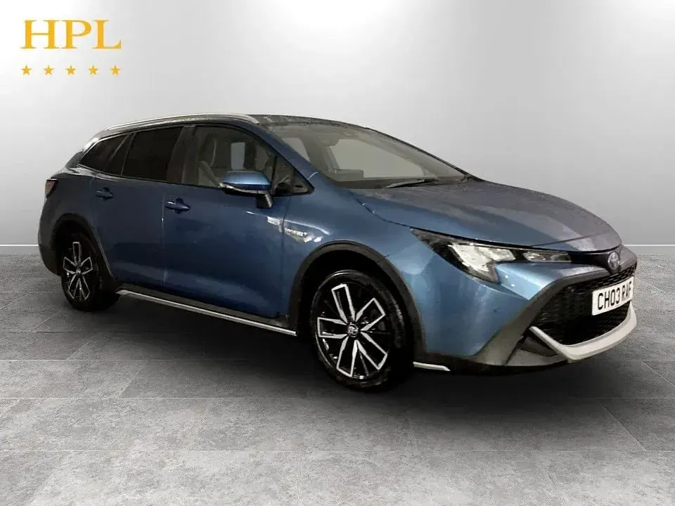 Used Toyota Corolla 122 HP (89 kW) 2021 Blue Estate
