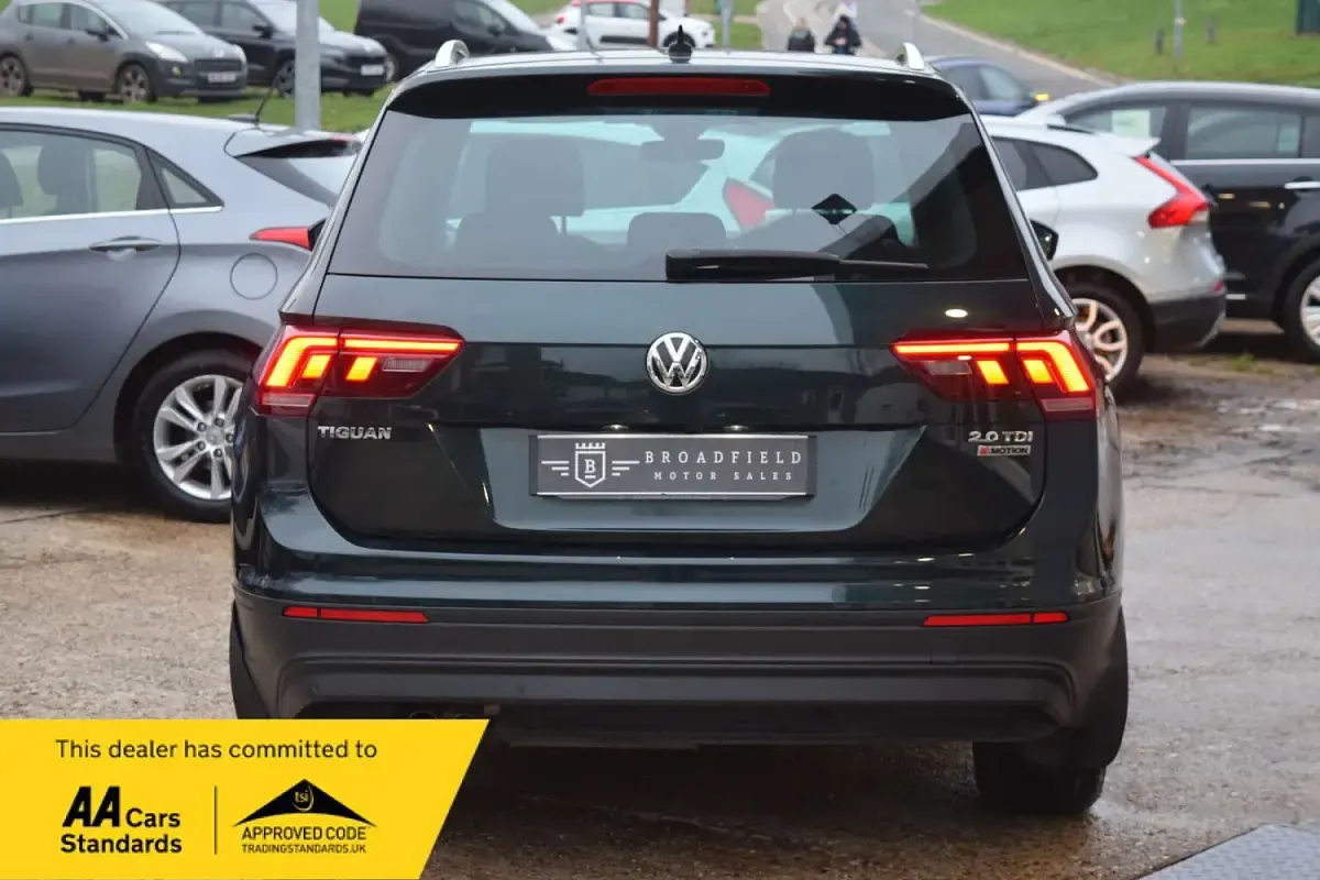 Used VW Tiguan SE 150 HP (110 kW) 2016 Green SUV