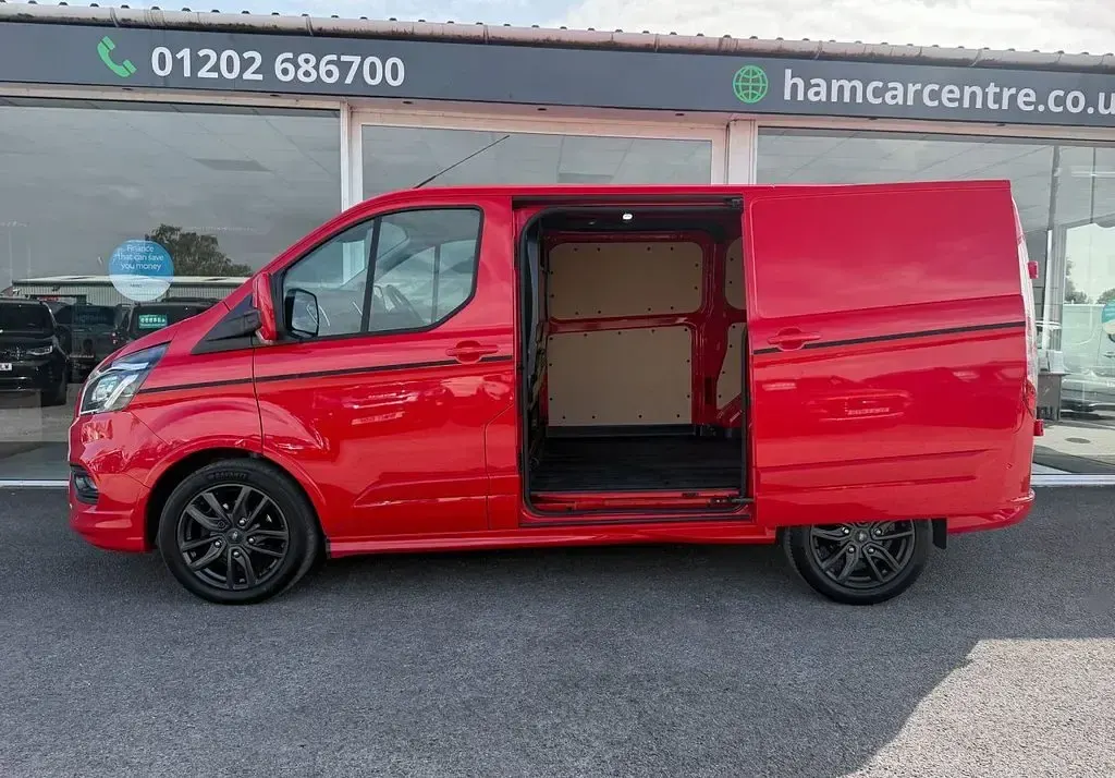 Used Ford Transit Custom Sport 2021 Red Van