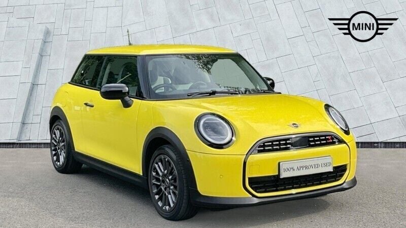 Yellow Used 2024 Mini Cooper S Hatch Hatchback | £22,450 (Good price) - Image 1/4
