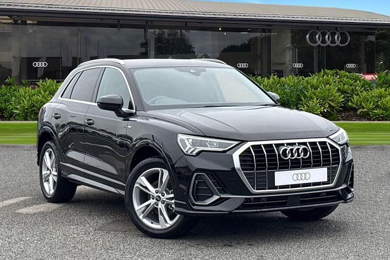 Black New 2025 Audi Q3 S-Line SUV | £36,997 (Super price) - Image 1/4