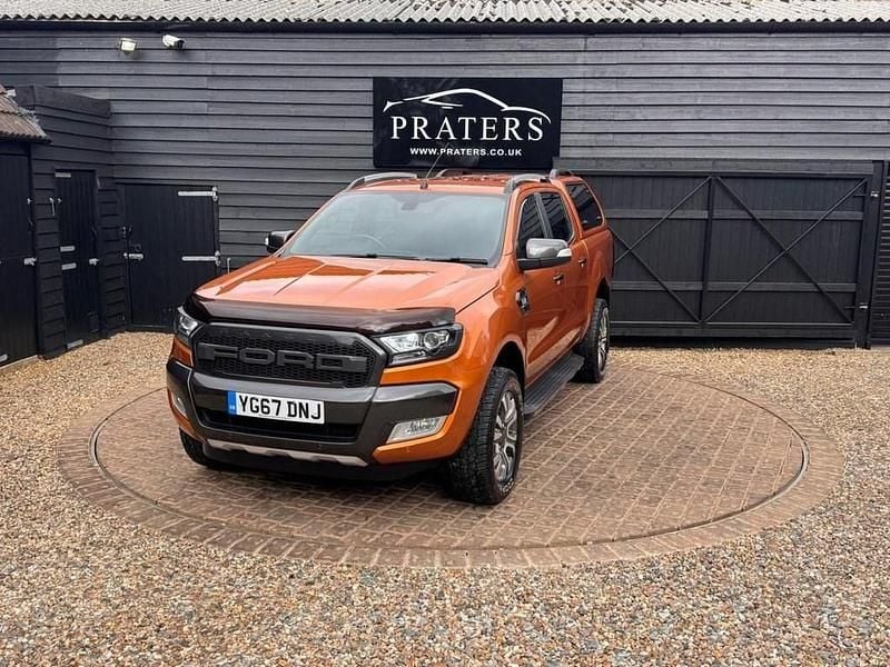 Used Ford Ranger Wildtrack 200 HP (147 kW) 2017 Orange Pickup
