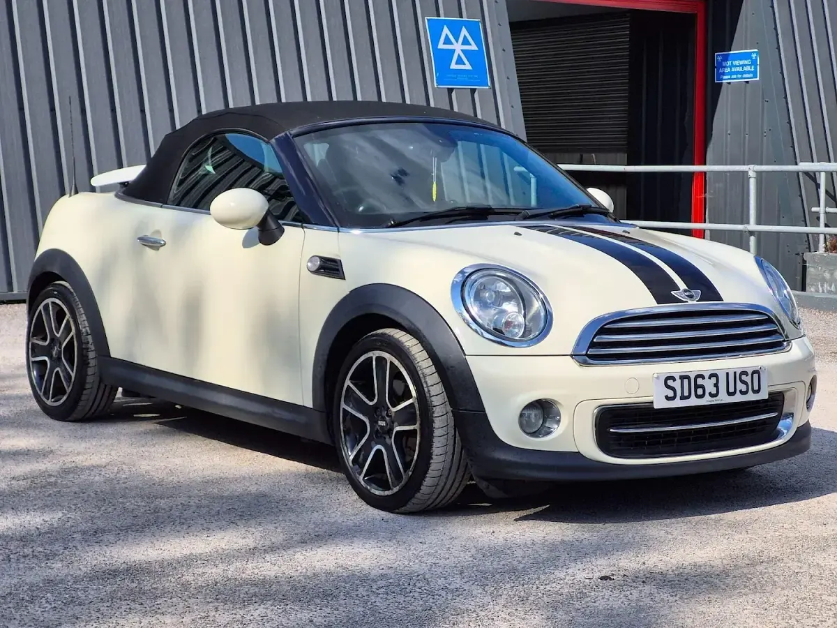 Used Mini Cooper Roadster 2013 Cream Cabriolet
