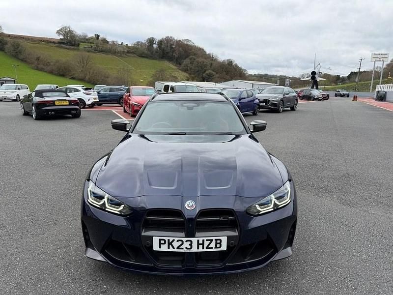 Begagnad BMW M3 Competition Edition 510 HK (375 kW) 2023 Blå Kombi