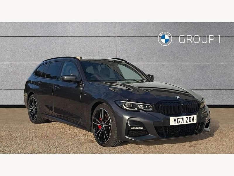 Grey Used 2021 BMW 320e M Sport Estate | £28,995 (A bit pricey) - Image 1/4