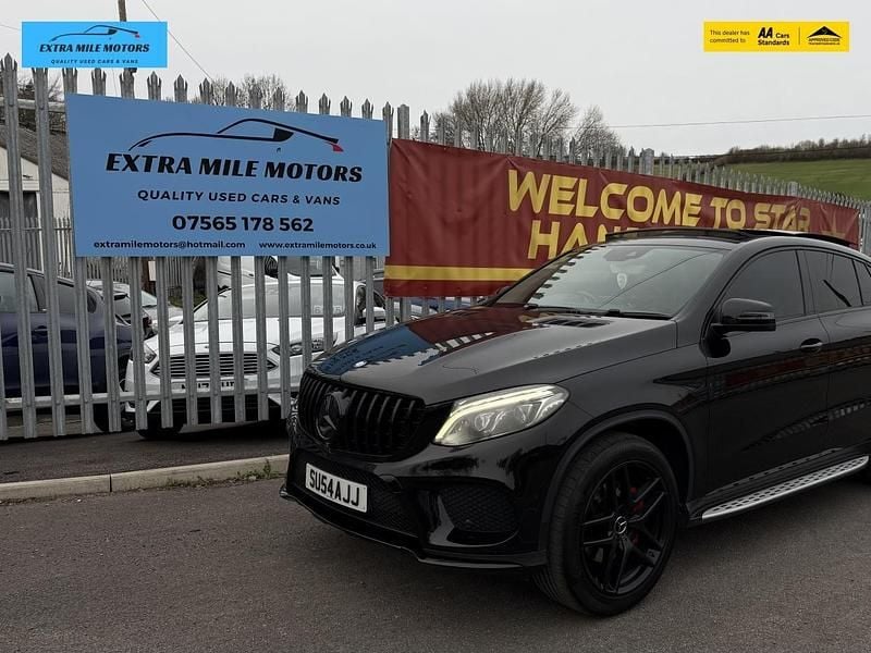 Used Mercedes GLE350 AMG Line Premium 254 HP (186 kW) 2016 Black Coupe
