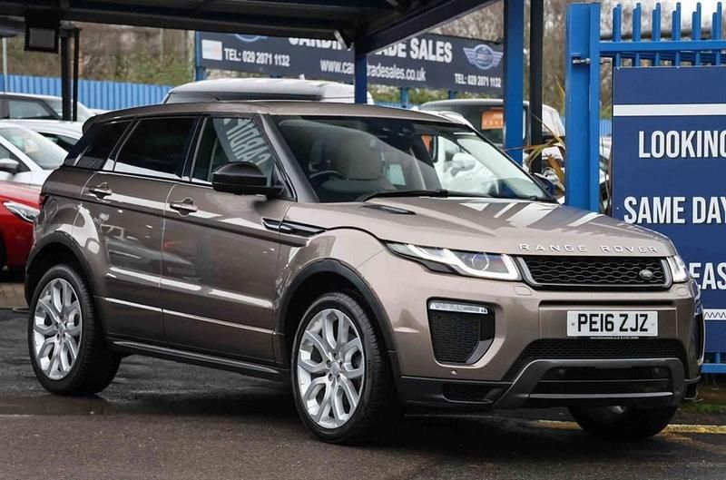 Used Land Rover Range Rover evoque HSE Dynamic 2016 Brown SUV
