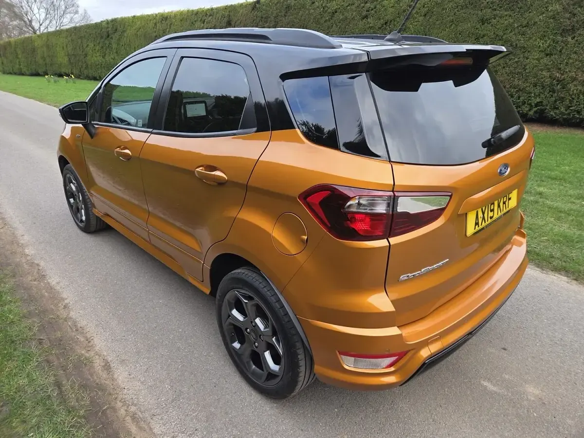 Used Ford Ecosport ST-Line 140 HP (102 kW) 2019 Orange SUV