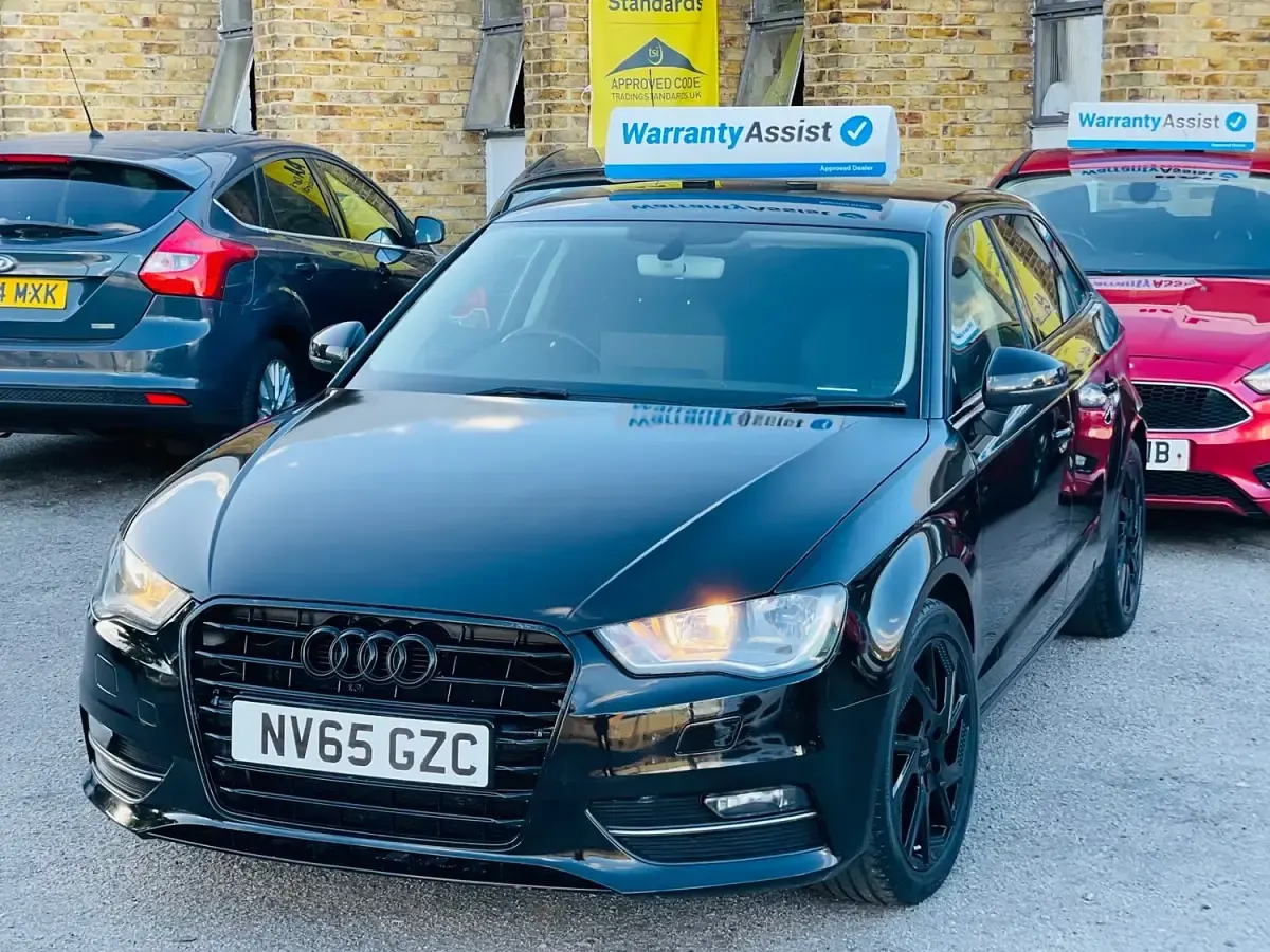 Used Audi A3 Sport 125 HP (91 kW) 2016 Black Hatchback