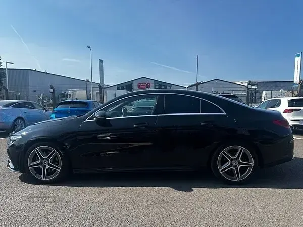 Used Mercedes CLA180 AMG line 2022 Black Coupe