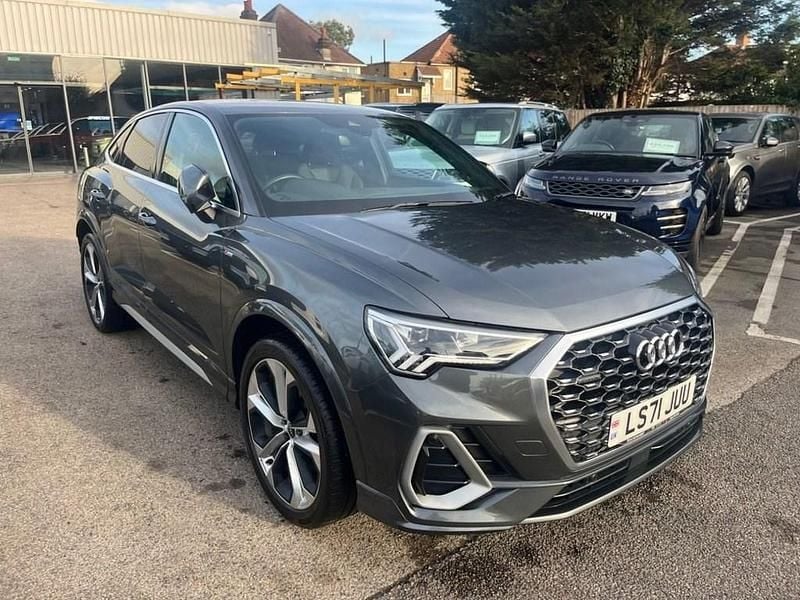 Grey Used 2022 Audi Q3 Sportback S-Line SUV | £25,495 (Super price) - Image 1/4