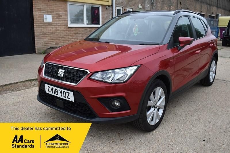 Red Used 2018 Seat Arona SE Technology SUV | £9,400 (Fair price) - Image 1/4
