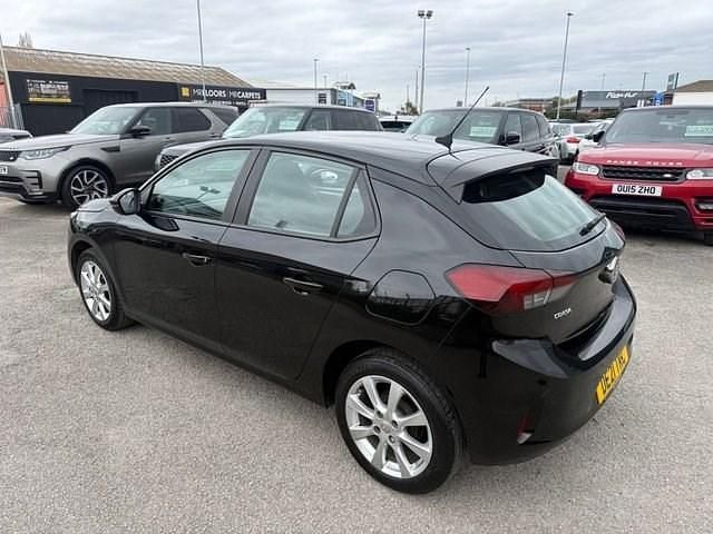 Used Vauxhall Corsa 75 HP (55 kW) 2021 Black Hatchback