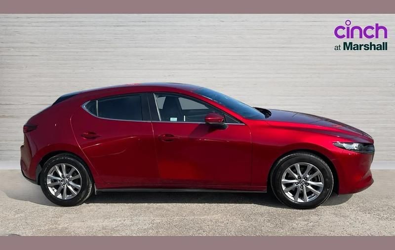 Usado Mazda 3 122 HP (89 kW) 2019 Vermelho Citadino