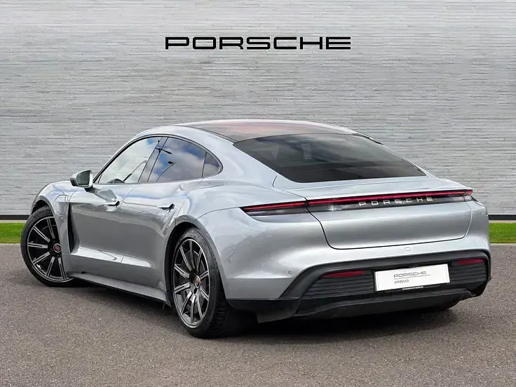Used Porsche Taycan Performance Package 419 kW (571 HP) 2020 Silver Sedan