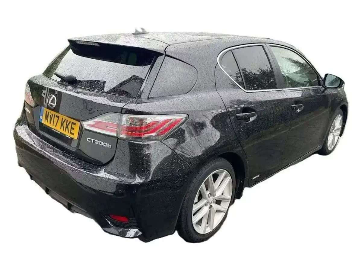 Used Lexus CT200h Luxury Line 2017 Black Hatchback