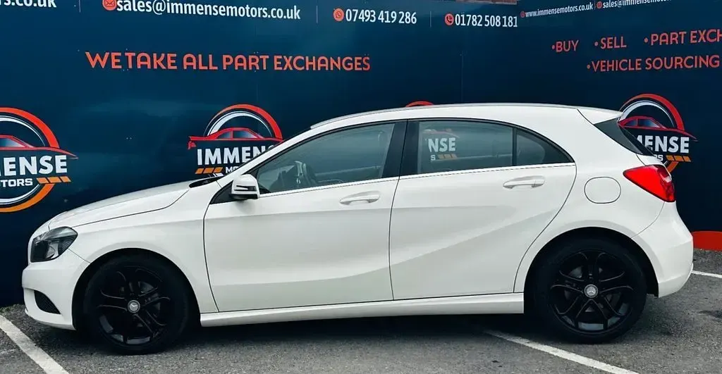 Used Mercedes A180 2013 White Hatchback
