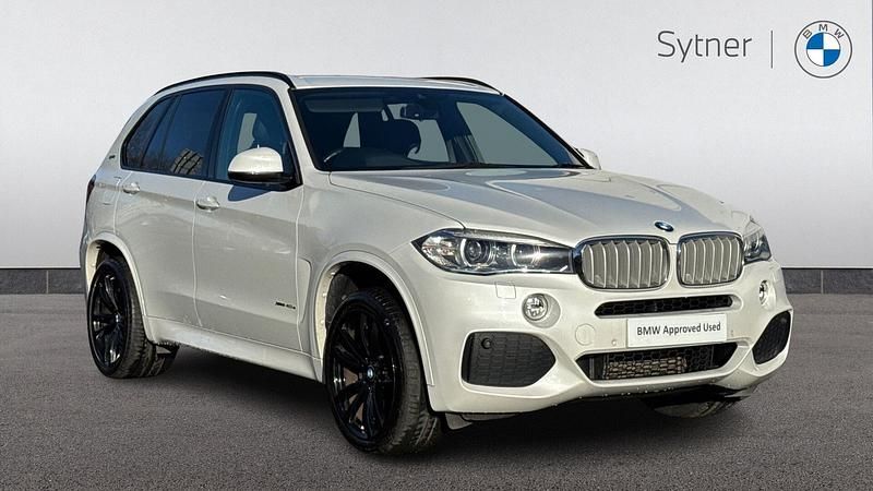 White Used 2017 BMW X5 M Sport SUV | £23,000 (A bit pricey) - Image 1/4