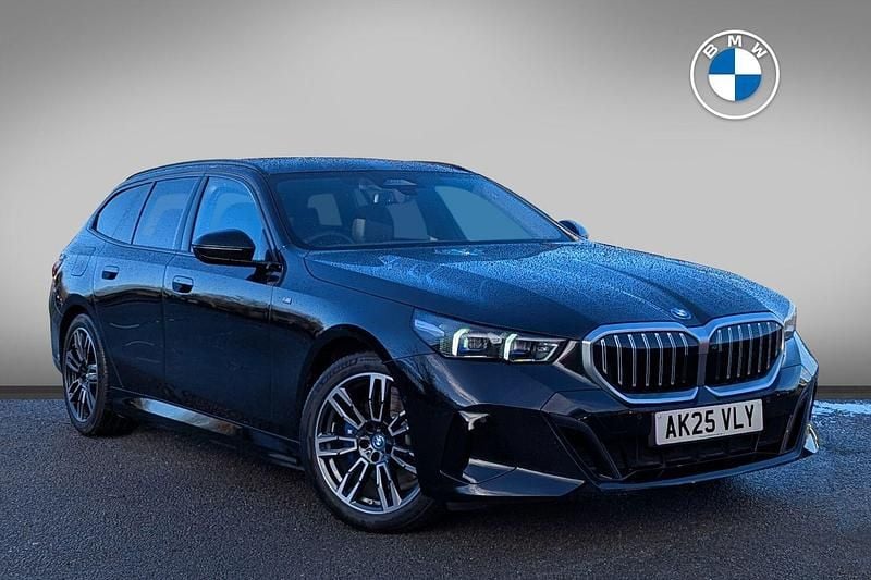 Black Used 2025 BMW 530e M Sport Estate | £45,523 - Image 1/4