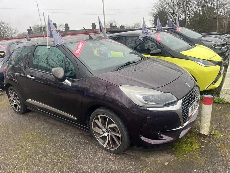 Used DS Automobiles DS3 Cabriolet Prestige 130 HP (95 kW) 2016 Purple Cabriolet
