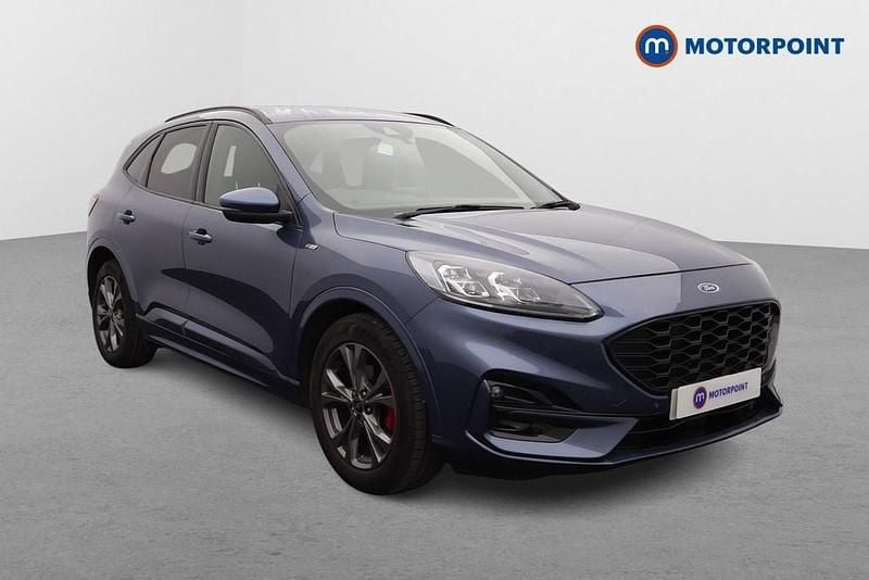 Blue Used 2021 Ford Kuga ST-Line SUV | £15,699 (Good price) - Image 1/4