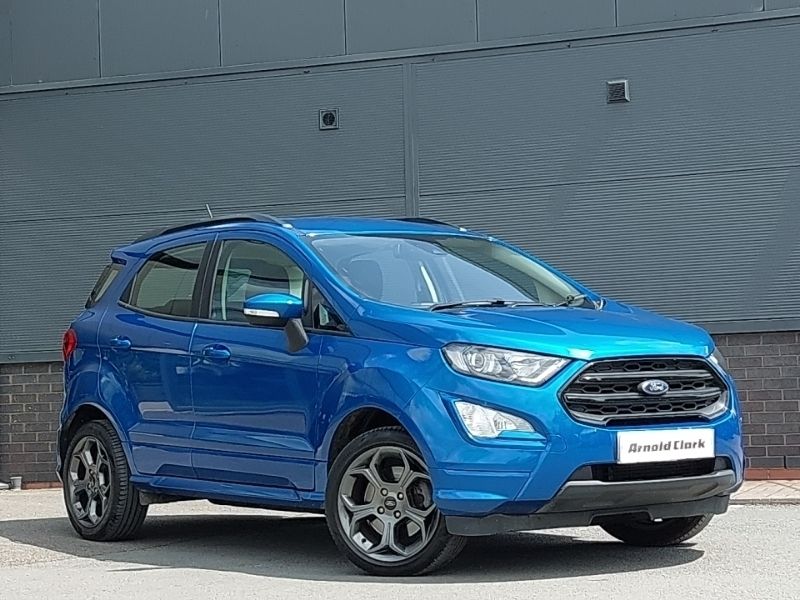 Blue Used 2022 Ford Ecosport ST-Line SUV | £13,798 (Fair price) - Image 1/4