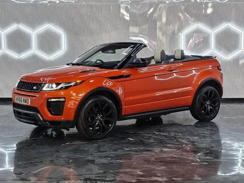 Used Land Rover Range Rover evoque HSE Dynamic 180 HP (132 kW) 2016 Orange Cabriolet