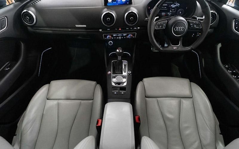 Used Audi RS3 Comfort 400 HP (294 kW) 2018 Blue Sedan