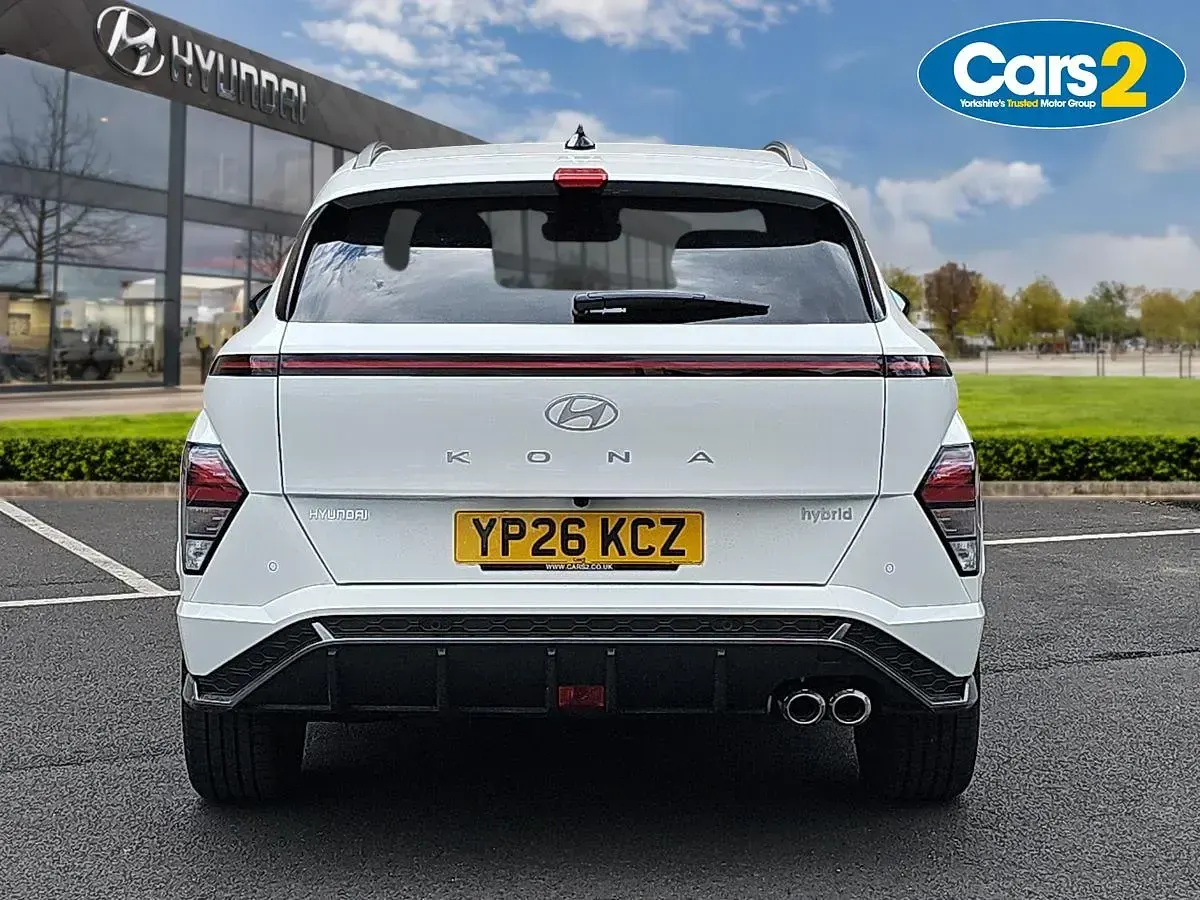 Used Hyundai Kona N Line 137 HP (100 kW) 2026 White SUV