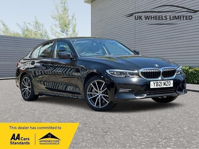Black Used 2021 BMW 330e Sport Line Sedan | £18,690 (Super price) - Image 1/3