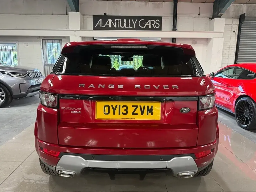 Used Land Rover Range Rover evoque Dynamic 190 HP (139 kW) 2013 Red SUV