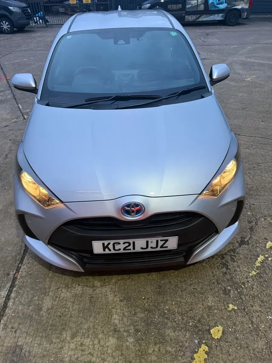 Used Toyota Yaris Hybrid 2021 Silver Hatchback