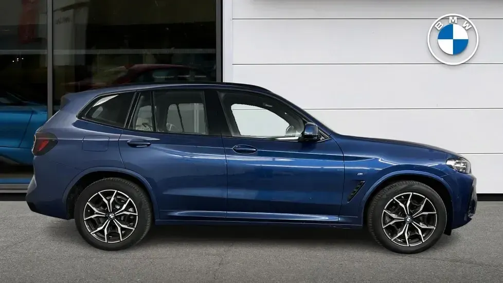 Used BMW X3 M Sport 187 HP (137 kW) 2023 Blue SUV
