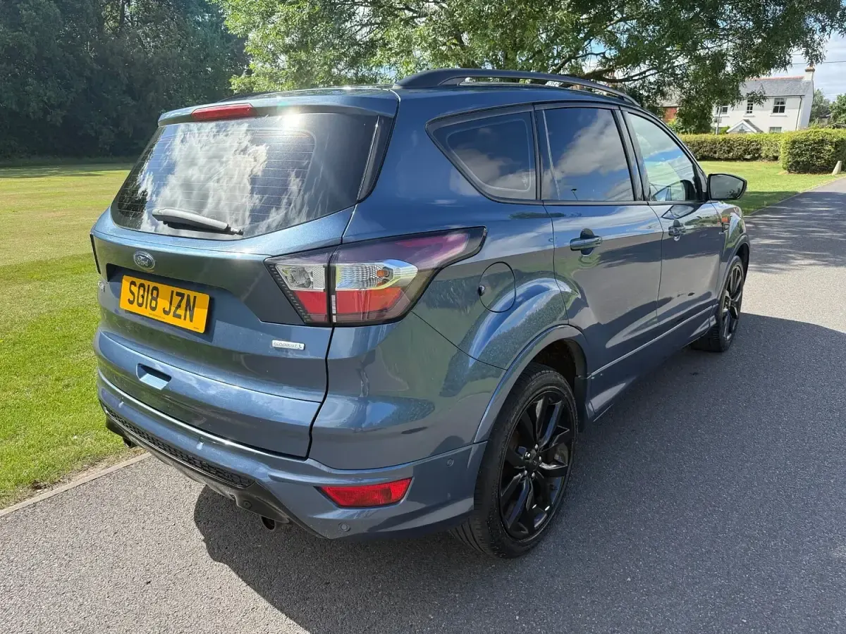 Used Ford Kuga ST-Line X 176 HP (129 kW) 2018 Blue SUV