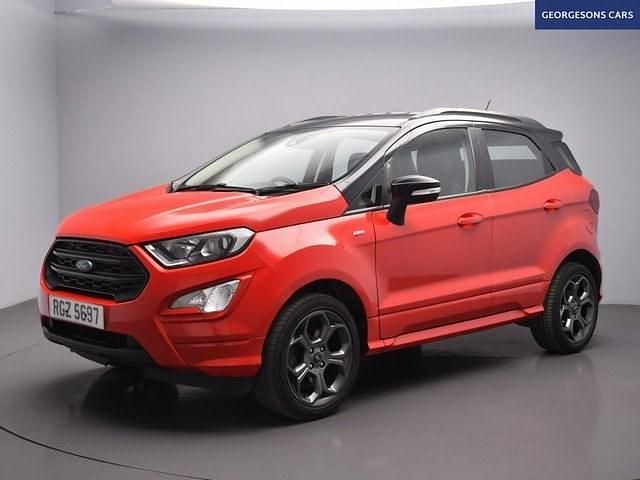 Used Ford Ecosport ST-Line 125 HP (91 kW) 2020 Red SUV