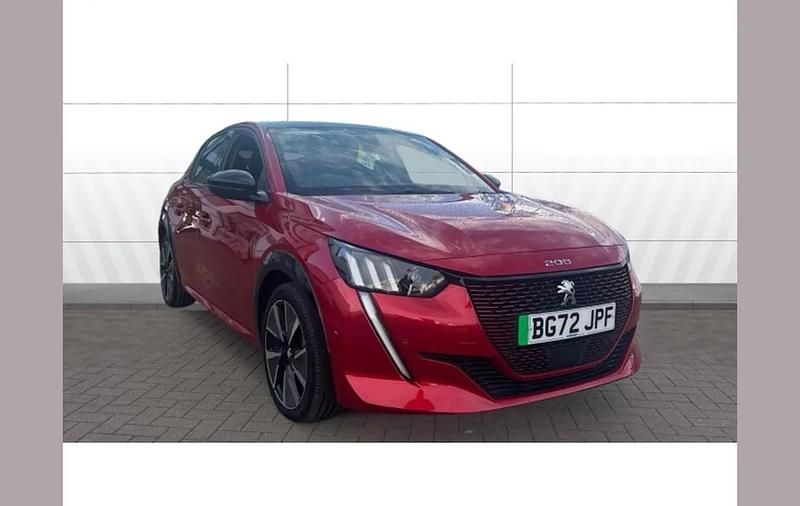 Red Used 2022 Peugeot e-208 GTi Hatchback | £13,005 (Fair price) - Image 1/4