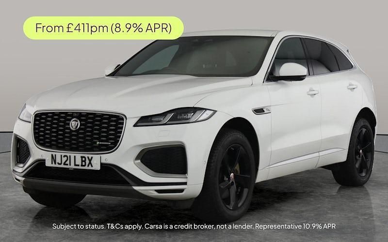 White Used 2021 Jaguar F-Pace R-Dynamic SUV | £25,340 (Super price) - Image 1/2
