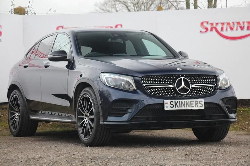 Used Mercedes GLC250 AMG Line Premium Plus 2019 Blue Coupe