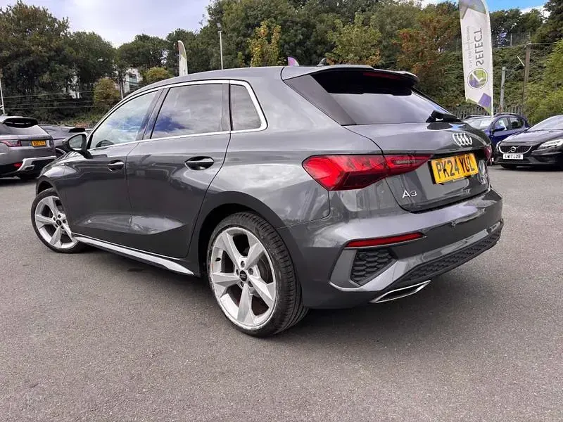 Used Audi A3 S-Line 2024 Daytona grey pearl effect Hatchback