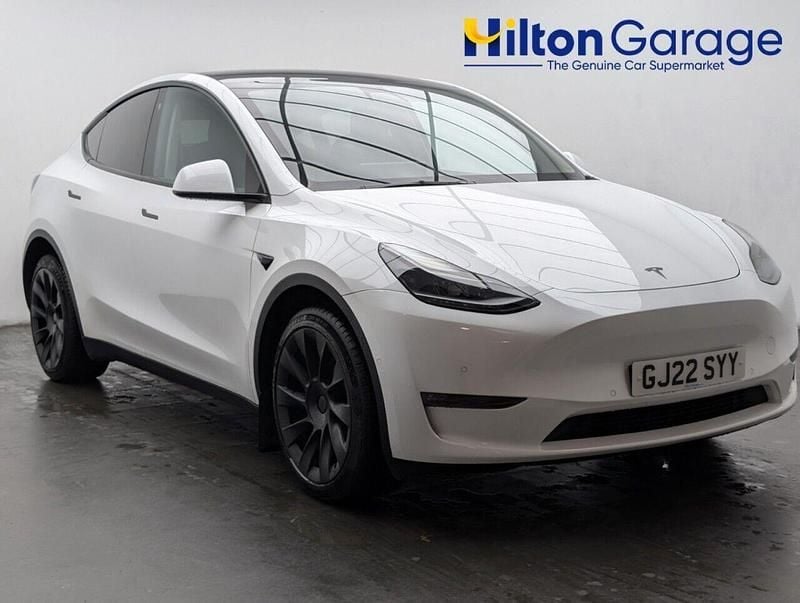 White Used 2022 Tesla Model Y Long Range AWD SUV | £22,550 (Good price) - Image 1/4