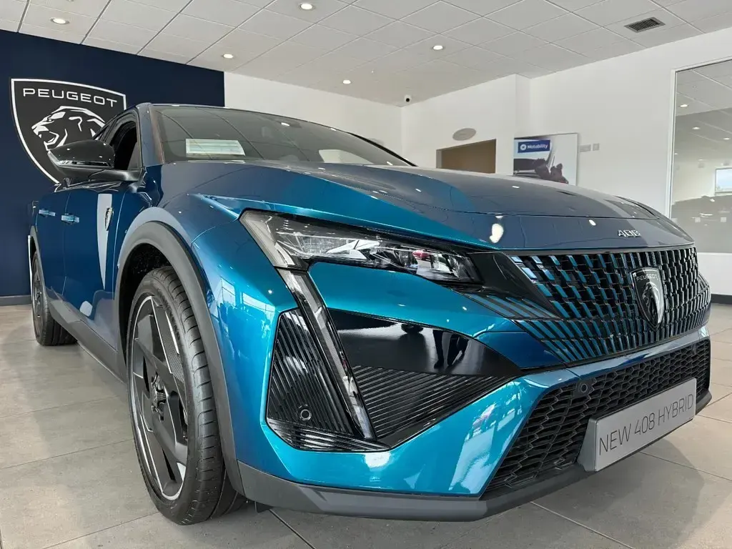 New Peugeot 408 GTi 221 HP (162 kW) 2026 Blue SUV